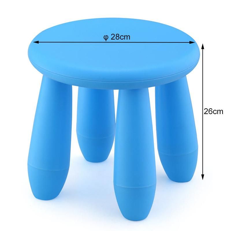 Children′s Fruit Lovely Round Detachable Assembly Plastic Stool