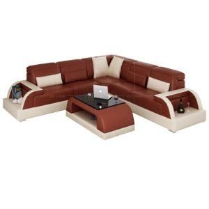 Fabric Material Sofa Set 7 Seater Italian Contemporary L Shape Sofa Furniture for Living Room
