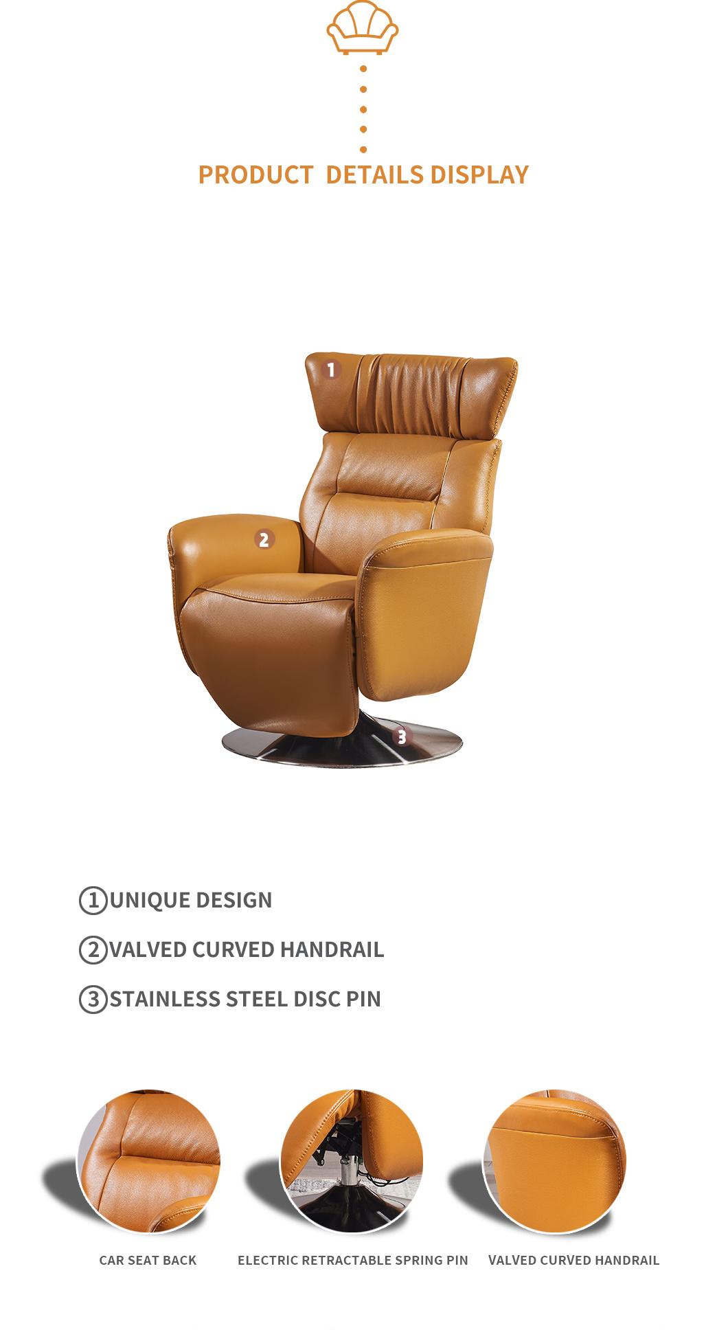 Home Theater Leather Recliner Sofa Living Room Recliner Sofa
