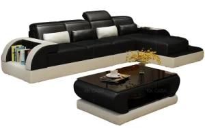 Conbination Furniture Living Room Sofa Modern Design Leather Sectional Sofa