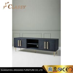 Living Room Cabinet in Removable Stainless Legs TV Unit