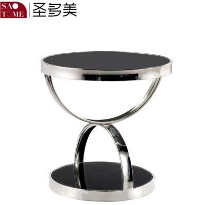 Modern Small Living Room Furniture Glass End Table