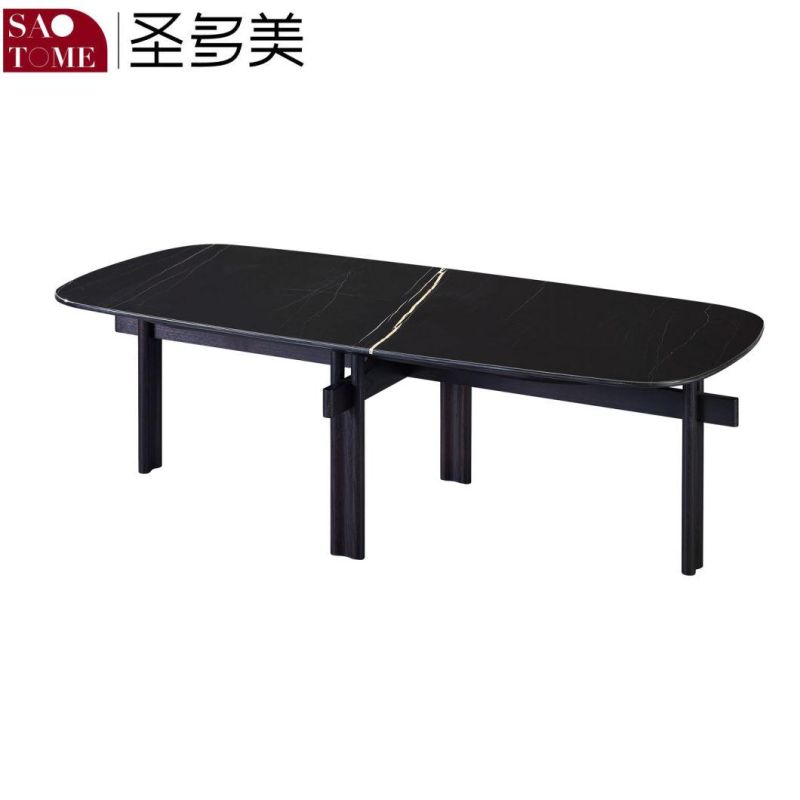 Modern Simple Living Room Furniture Rock Board Long Tea Table