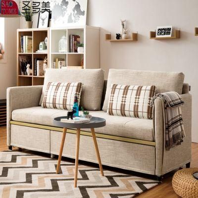 Soft Furniture Foldable Sleeper Sofabed with Armrest
