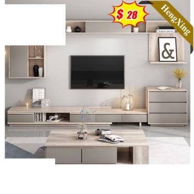 Nordic Simple Design Modern Creative Apartment Coffee Table TV Stand Set in Living Room