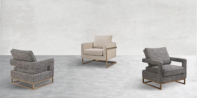 Modern Italian Leisure Home Furniture Lounge Accent Chair Angie Armchair for Living Room