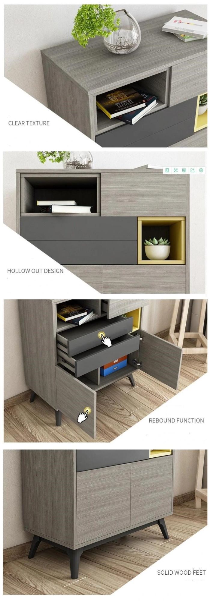 Hot Sells Modern Living Room Furniture Home Storage