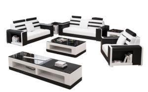 Home Furniture General Use 7 Seater Sofa Set New Style Post Modern Leather Sofa Fancy Furniture