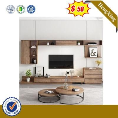 Latest Design Home Furniture Durable Wooden Melamine TV Stand for Living Room