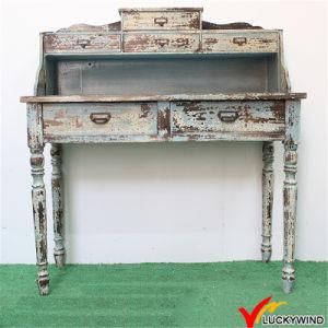 Antique Rustic Indoor Wooden Cabinet with Drawers
