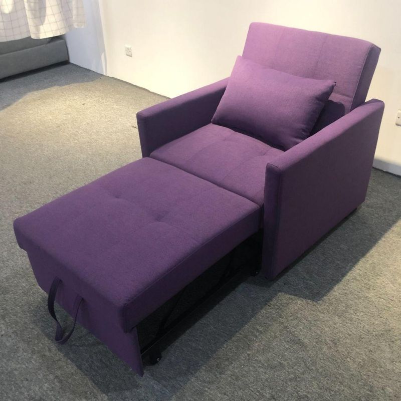 Folding Bed Multifunctional Dual-Purpose Sofa Bed Fabric Escort Bed
