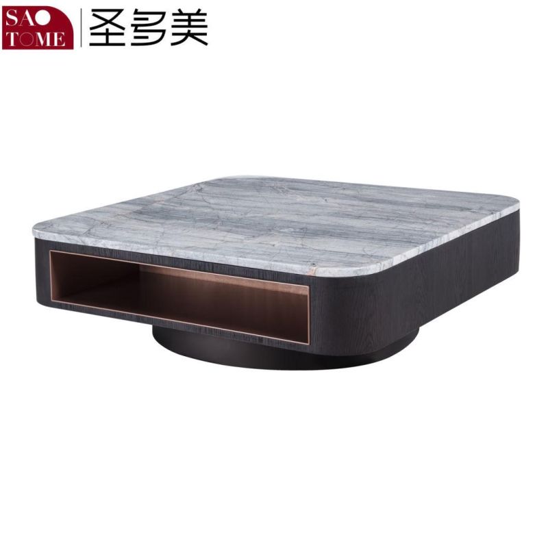 Modern New Design Living Room Furniture Marble Square Tea Table