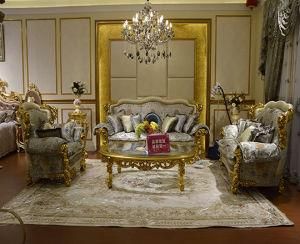 2015 Latest Classical Fireproof Fabric Sofa Set (Mu-02005)