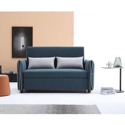 Modern Furniture Multifunction High Elastic Foam Sponge and Wooden Wholesales Sofa Bed for Living Room and Home Furniture