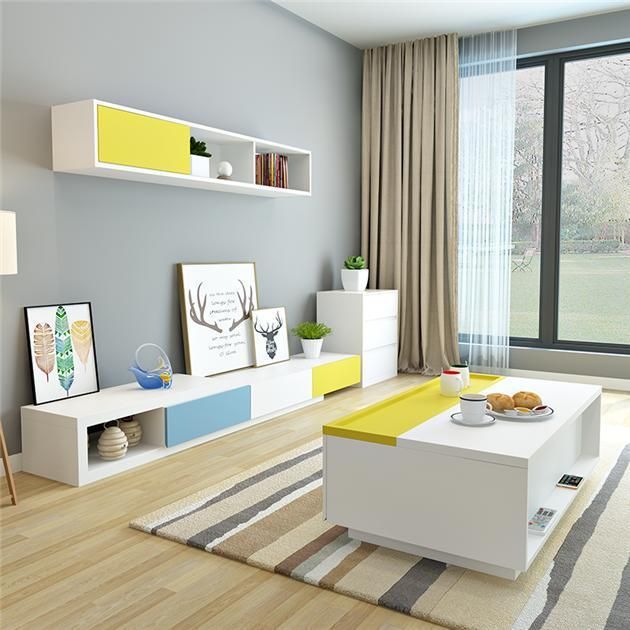 Wholesale Superior Quality Cheap Custom Wood Modern TV Cabinet