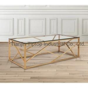Modern Design Home Furniture Console Tables Stainless Steel Furniture Coffee Table