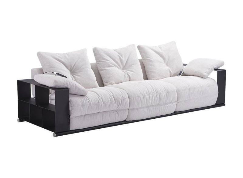 Italy Style Concise Home Furniture Living Room Recliner Sofa