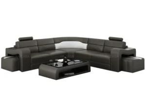 Top Grain Leather Recliner Living Room Sofa