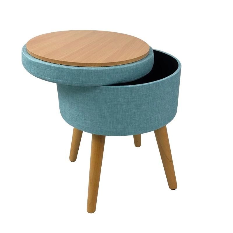 Living Room Round Furniture Stool&Ottoman Wooden Stool Legs