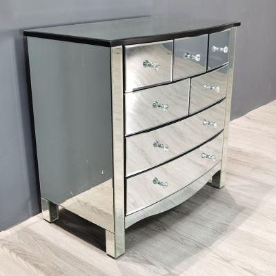 Factory Price New Style 3 Drawer Chest Mirrored Drawers