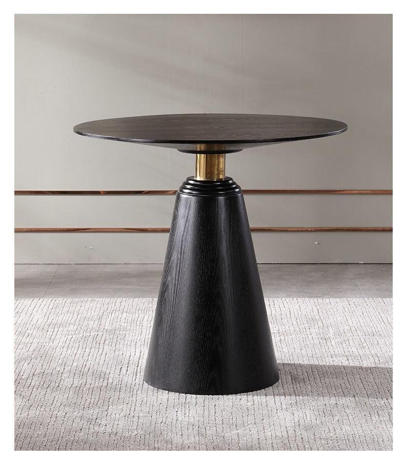 Hyc-Nu131 Light Luxury Post-Modern Lounge Chair Solid Wood Furniture Combination Used in Hotel Clubs