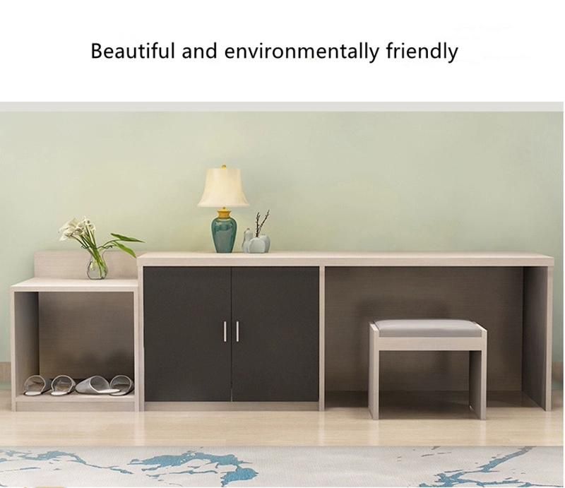 Modern Wooden Hotel Bedroom Furniture Living Room Storage Beside Cabinets Study Dresser Table