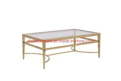 Affordable Luxury Rectangular Center Table