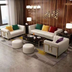 2019 New Modern Leather Living Room Sofa