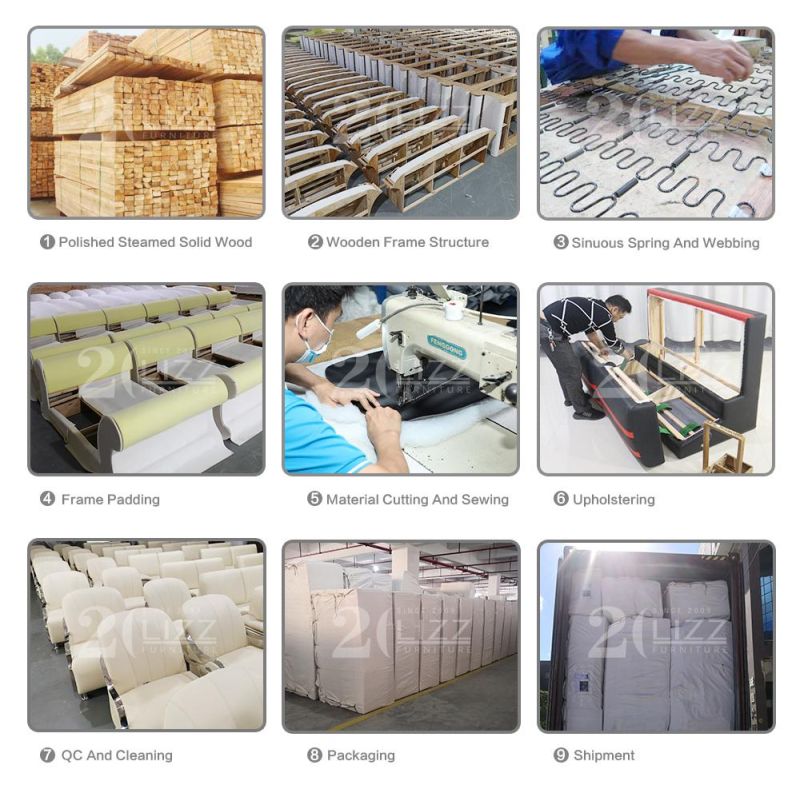 High End Wholesale Price European Sectional Top Grain Geniue Leather 1+2+3 Sofa with Metal Legs
