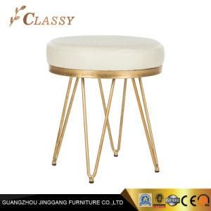 Customized Modern Leather Stool for Hotel Room Furniture