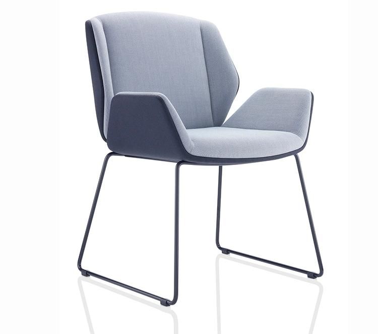 Luxury Fabric Double Layers Office Chair Leisure Arm Chair for Home Office