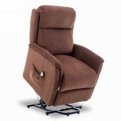 Jky Furniture High Adjustable Fabric Power Lift Chair with Reclining 8 Points Vibration Massage and Heating Functions for The Elderly