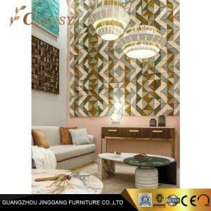 Wooden Veneer Living Room Cabinet Console Table
