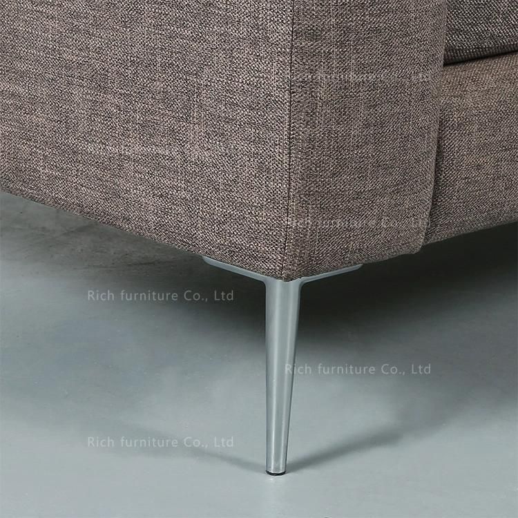 Nordic Modern Living Room Furniture Couch Home Fabric Lounge Sofa