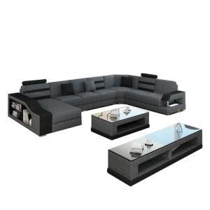 Living Room Furniture Leisure Imperial Concubine Corner Fabric Hotel Sofa Set