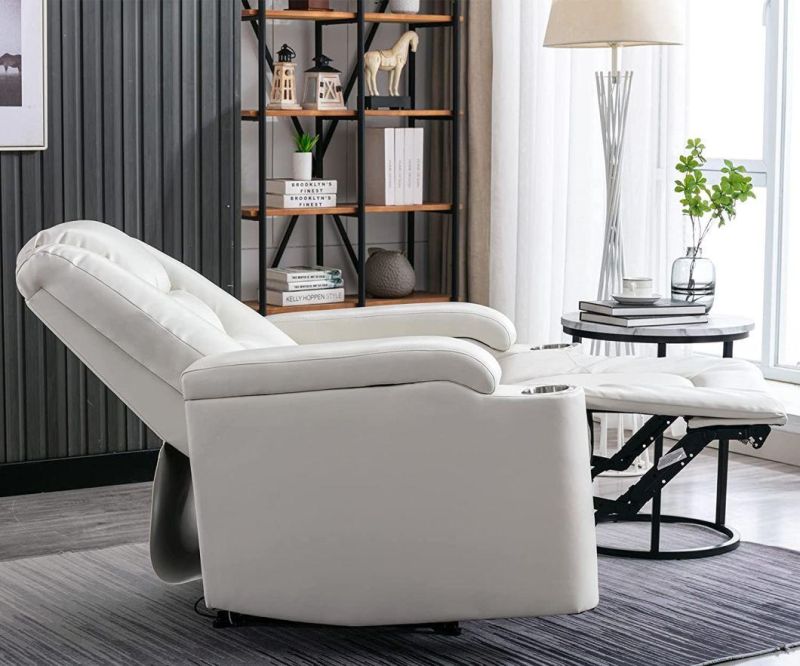 Jky Furniture Modern Multifunction Leather Home Theater Recliner Sofa Set for Homeusing