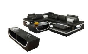 Hot-Selling L Shape / Corner Morden Fabric Upholstery Sofa 7 Seater with Function Chaise