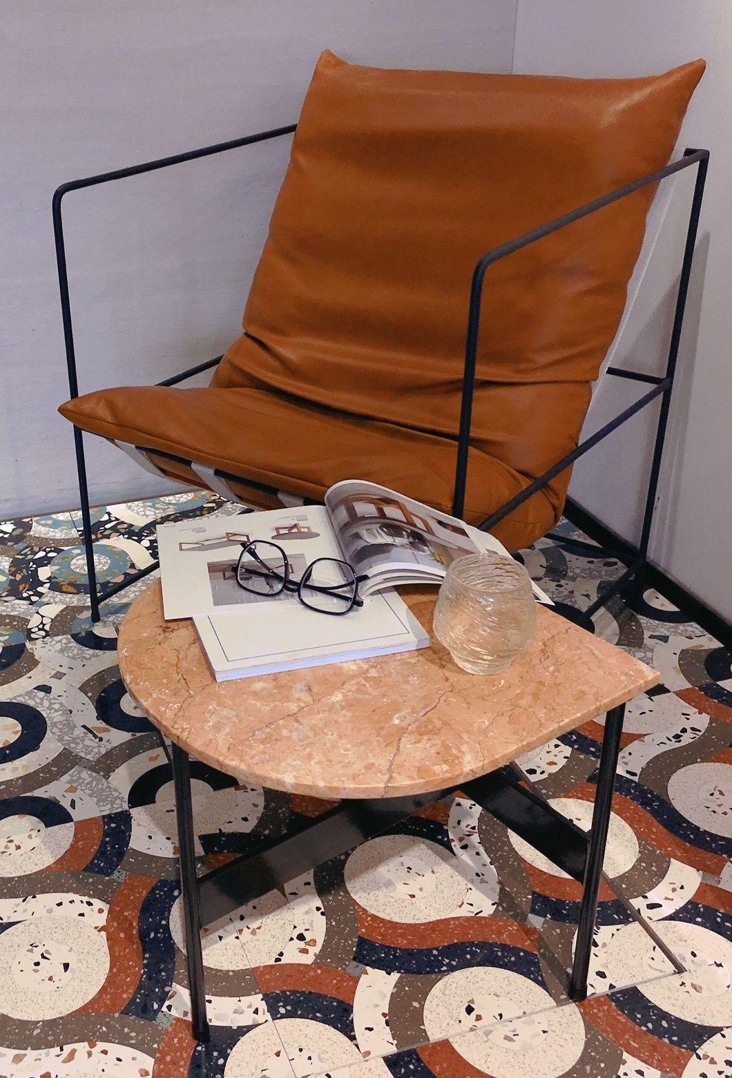 Modern Style Custom Living Room Furniture Bedside Terrazzo Coffee Side Table for Bed Room