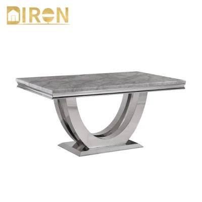2021 Modern Living Room Furniture Luxury Home Decorative Stainless Steel Tea Coffee Table
