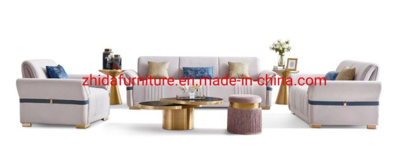 Home Furniture Red Velvet Hotel Reception Area Lobby Sofa Set