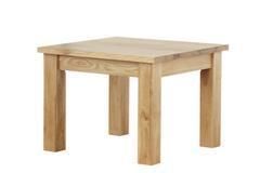 Square MDF Oak Veneer Living Room Wood Coffee Table