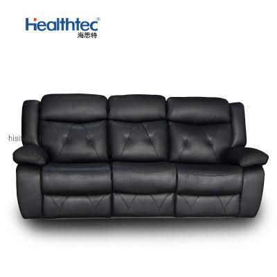 Leather Fabric Material Optional Recliner Sofa Set