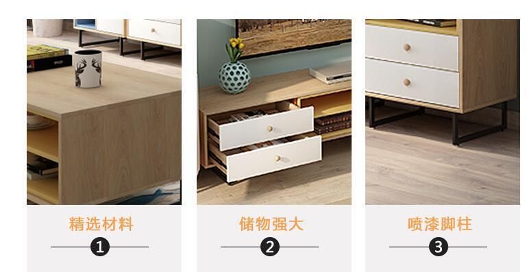 Modern Living Room Home Furniture Storage Cabinet Wooden Kitchen Center TV Stand Table