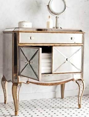 Wholesale Durable Advanced Compact Modern Simple Mirrored Drawers