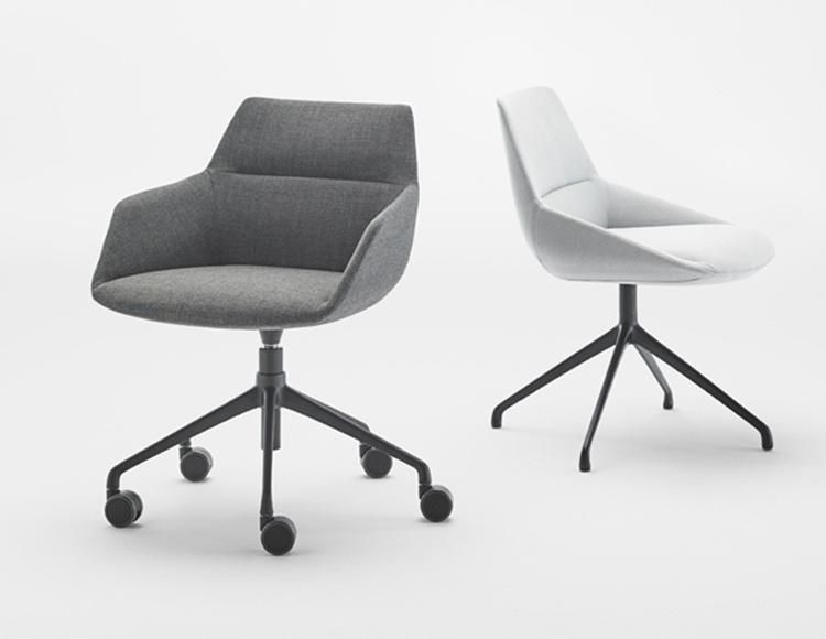 Popular Design Mold Foam Reception Leisure Chair for Office