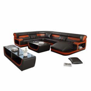 Design Modern Living Room123 Leather Sofa Set Luxury Furniture