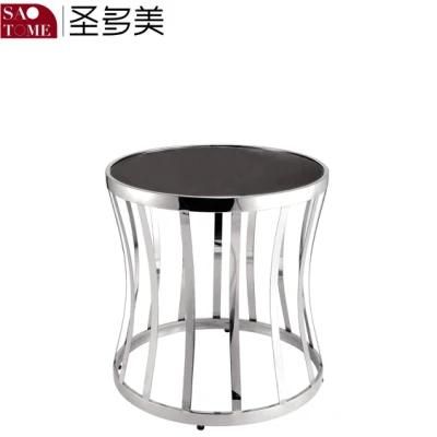 Modern Small Living Room Furniture Glass Round Table
