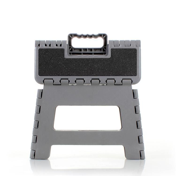Frosted Black Treadable Portable Folding Stool