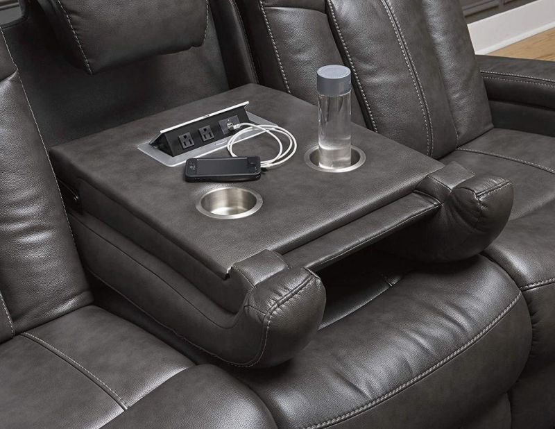 Jky Furniture Modern Design Luxury Leather Home Theater Power Recliner Sofa Set with Customerization Functions