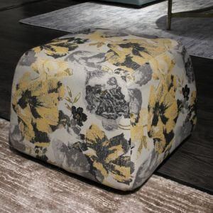 Ottoman with Fabric Upholstered for Home Furniture